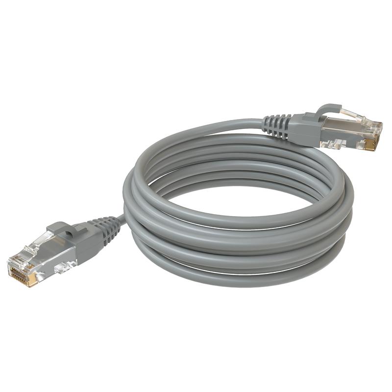 патч-корд u/utp кат.5e 2хrj45 неэкранир. lszh 5м сер. sysmatrix pc 4545.5eu26.5lszhgy от BTSprom.by