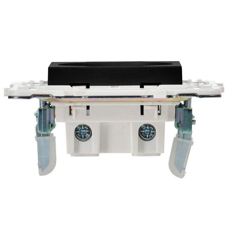  Розетка SKANDY 10А без заземл. защ. шторки SK-R01Bl черн. IEK SK-R13-10-K02 фото в каталоге от BTSprom.by
