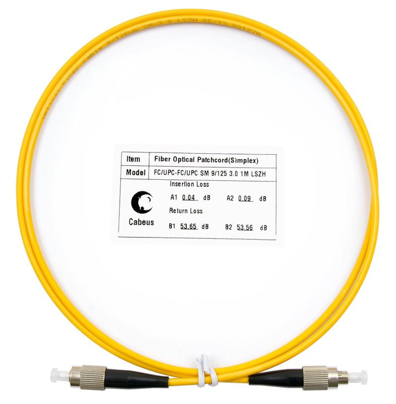 шнур оптический fop(s)-9-fc-fc-1m simplex fc-fc 9/125 sm 1м lszh cabeus 7371c от BTSprom.by