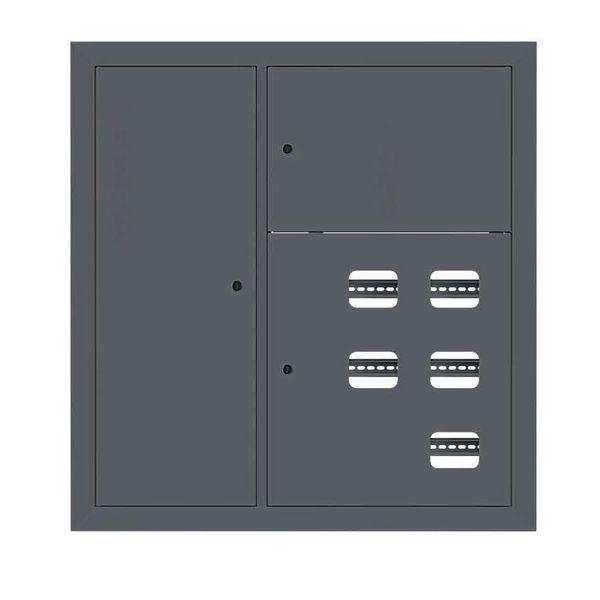 щит этажный 5кв. слаботочка слева ral7016 (1000х950х150) proxima ekf mb29-v-5z-ral7016 от BTSprom.by
