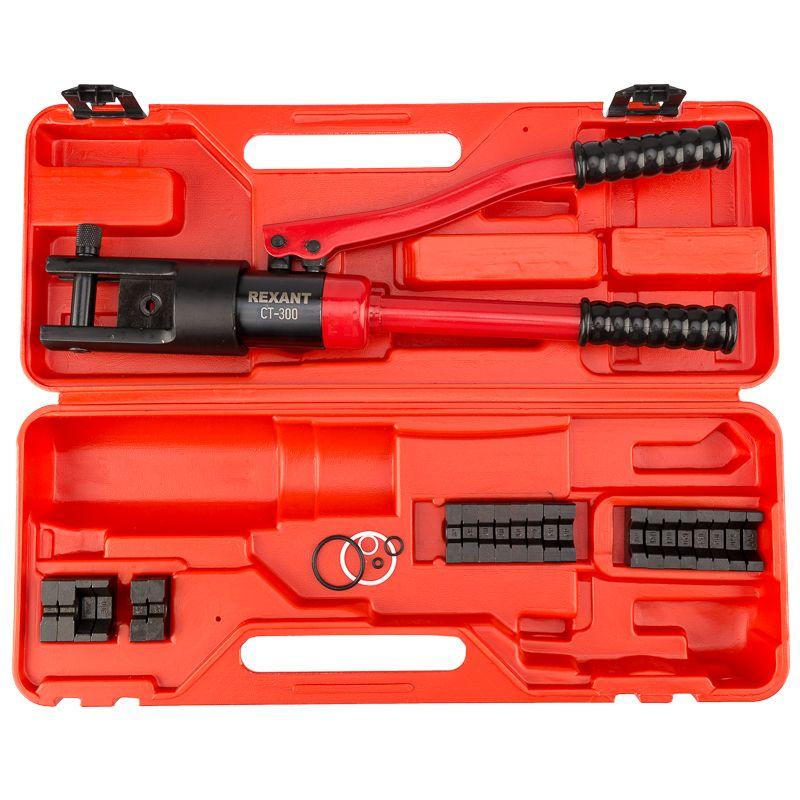  Пресс гидравлический CT-300 для наконечников 10-300кв.мм Rexant 12-3064 фото в каталоге от BTSprom.by