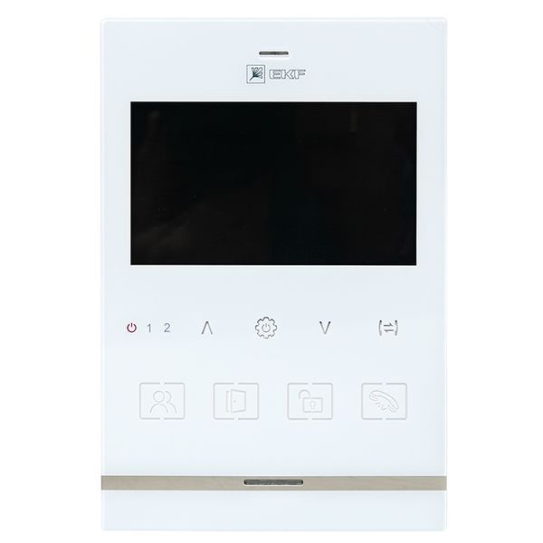  Видеодомофон IPV-01 бел. 4''TFT 4пр. 2 канала IP20 EKF int-ipv-01 фото в каталоге от BTSprom.by
