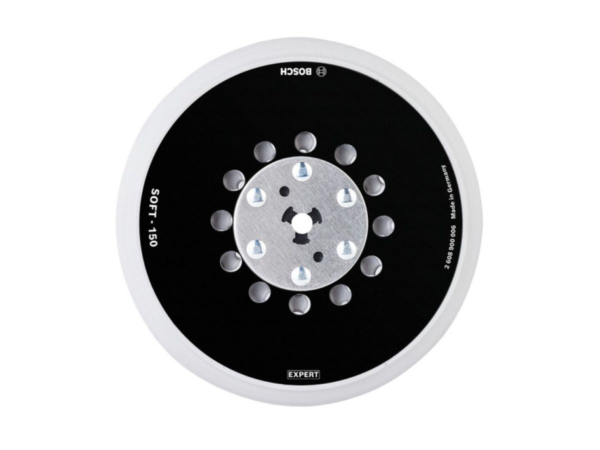 опорная тарелка универсальная expert multihole, мягкая, 150 мм bosch 2608900006 от BTSprom.by
