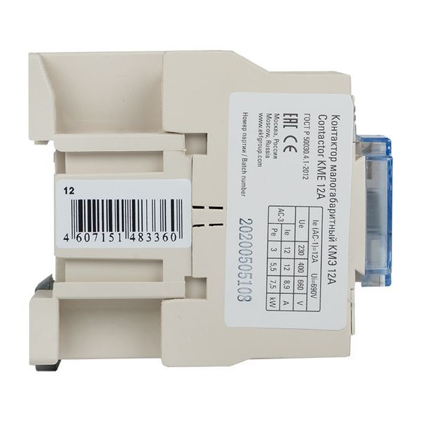  Контактор КМЭ 12А кат. 24В AC 1НО PROxima EKF ctr-s-12-24 фото в каталоге от BTSprom.by