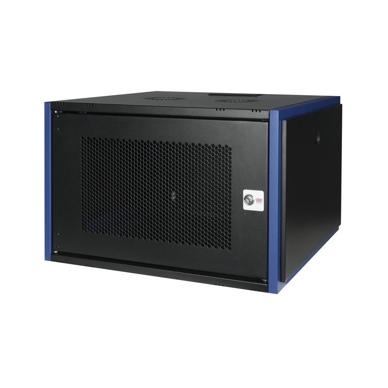 шкаф настенный 19дюйм 4u 600х600 дв. перф. черн. datarex dr-620521 от BTSprom.by