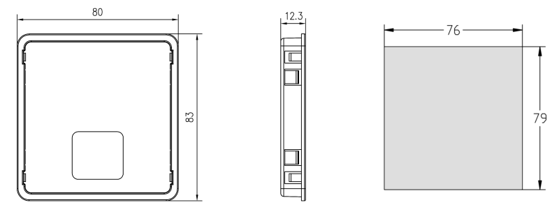  Кронштейн для крепления панели оператора STV630 на дверце шкафа SE SEOP-1223 фото в каталоге от BTSprom.by
