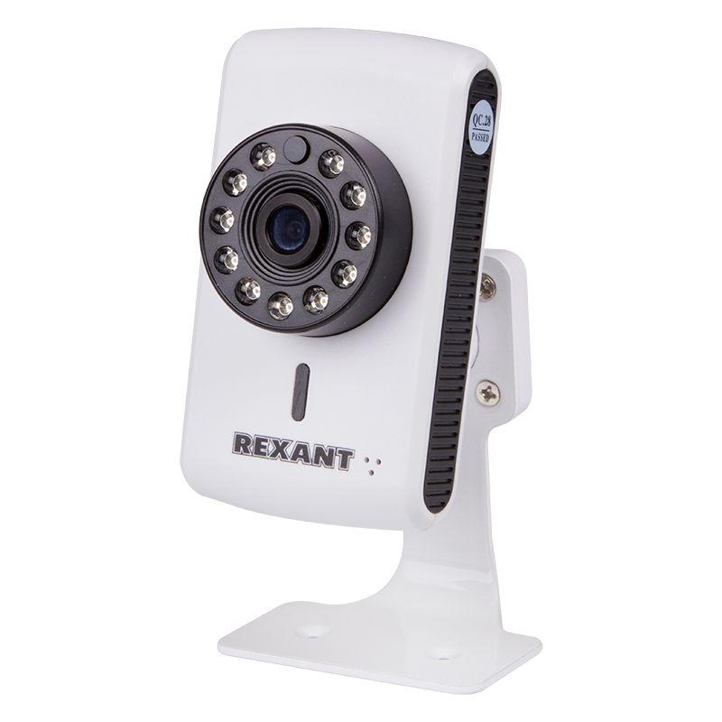видеокамера ip с ик подсвет. и wi-fi (1/4дюйм omnivision cmos 1мп; 1280х720p (25к/с) 3.6мм; 0.01лк; ик до 15 м; 2 потока; onvif) бел. rexant 45-0253 от BTSprom.by