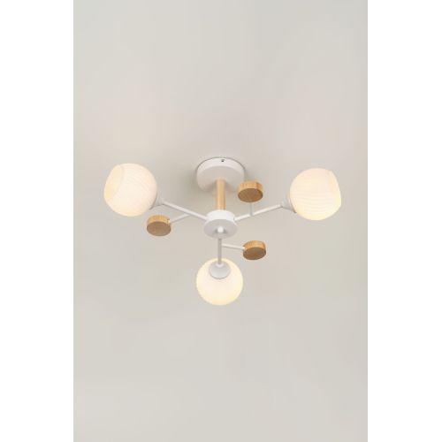  Люстра Chiara 9180-303 60Вт 3хE27 модерн Rivoli Б0068427 фото в каталоге от BTSprom.by