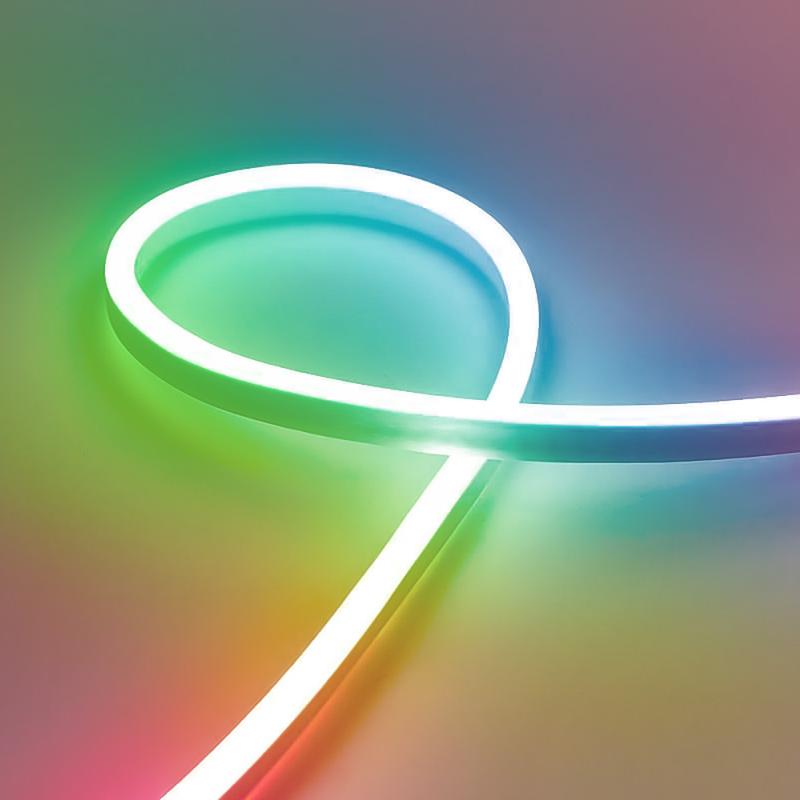 лента светодиодная 72smd(5050)/м 8вт/м 220в ip67 50м rgb ls720 с 1 контроллером 1 вилкой 2 заглушками 10 крепежами в комплекте (уп.50м) feron 51975 от BTSprom.by