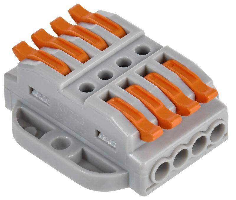 клемма строительно-монтажная смк 222-4144p (уп.4шт) iek ukz20-4144p-004 от BTSprom.by