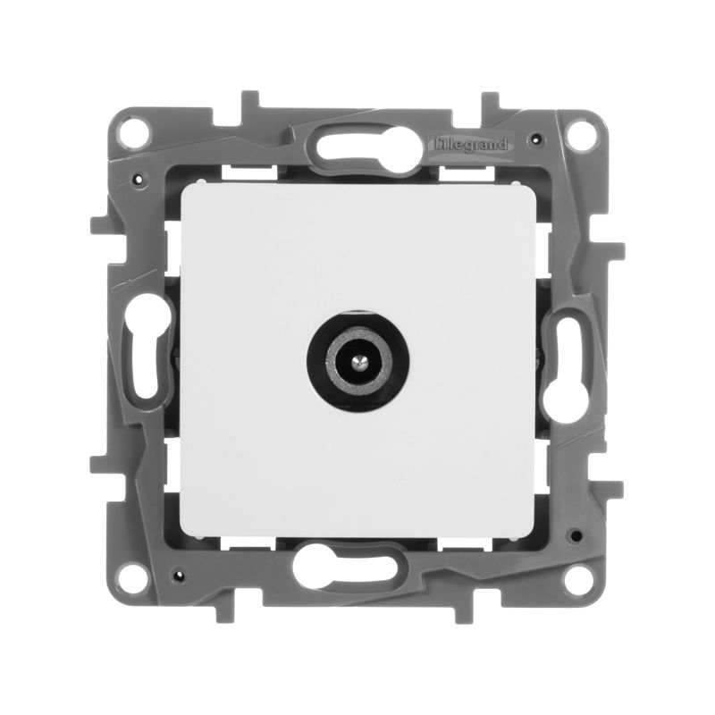  Розетка телевизионная проходная TV СП Etika 14дБ 5-862МГц механизм бел. IEK 672263 фото в каталоге от BTSprom.by