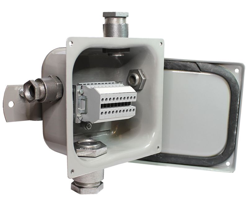 коробка клеммная у-614 у2 10 клемм ip65 (метал. вводы) электротехник et000483 от BTSprom.by