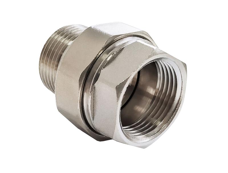 сгон разъемный никелированный вр-нр 1/2дюйм (140/10) valfex vf.340.n.012 от BTSprom.by