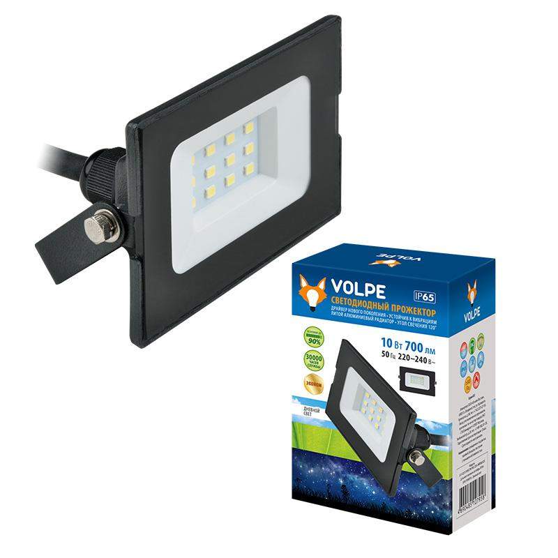 прожектор светодиодный ulf-q513 30w/dw ip65 220-240в black корпус черн. volpe ul-00003984 от BTSprom.by