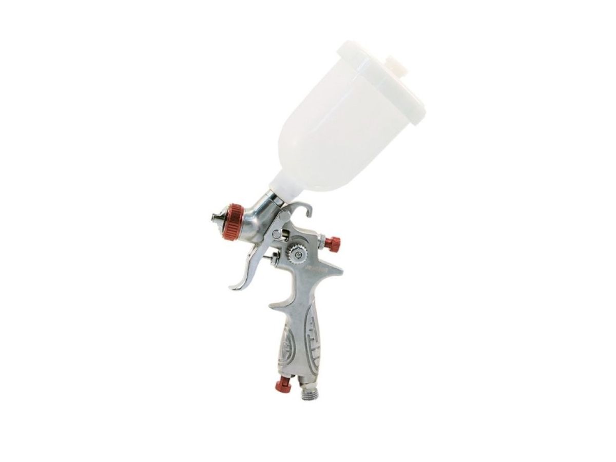 миникраскопульт mini jl887 hvlp 08 (верхний пластиковый бачок 0,125 л, давл. 2,0 бар, 3 регулировочных винта.) (jetapro) mini jl887 hvlp 08 от BTSprom.by