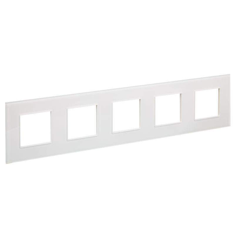 рамка 5-м skandy sk-f25w стекло арктич. бел. iek sk-m52-g-k01 от BTSprom.by