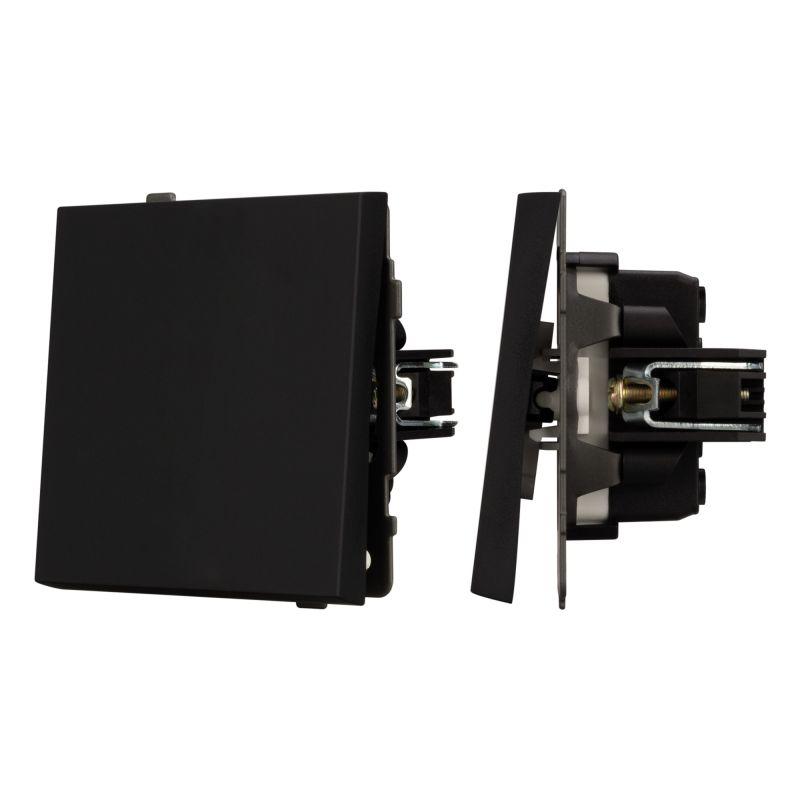 выключатель проходной 1-кл. swt-tendo-mkp1-sfpl-bk 10а 230в механизм arlight 054579 от BTSprom.by