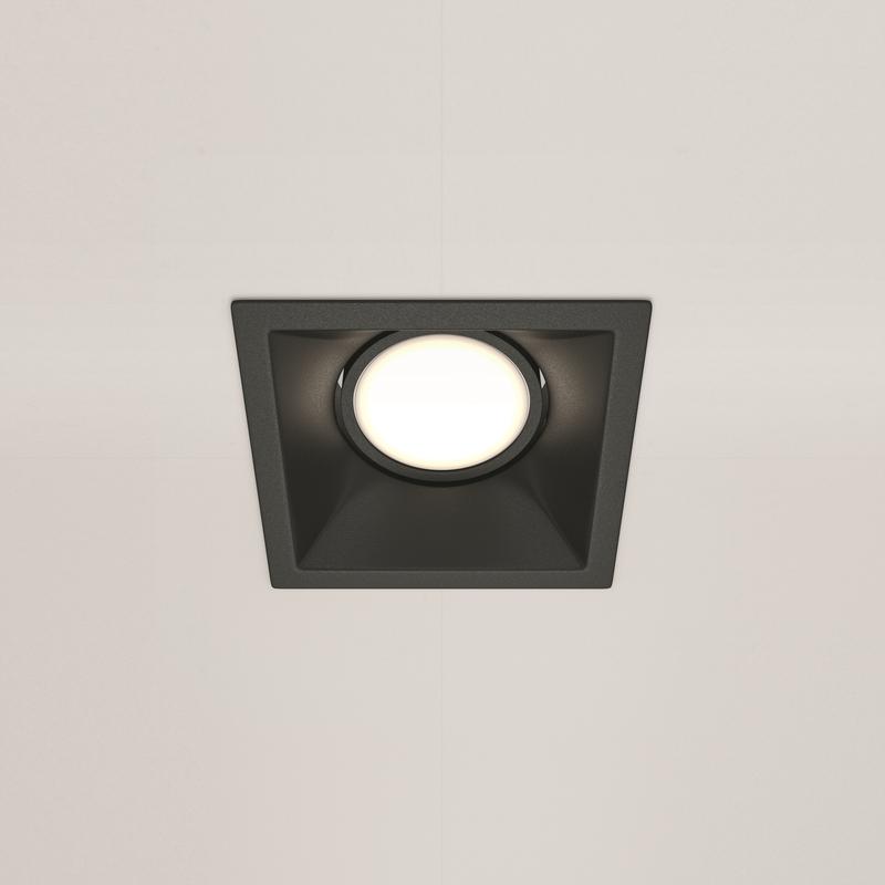  Светильник Dot 10Вт GU10 встраив. Maytoni DL029-2-01B фото в каталоге от BTSprom.by