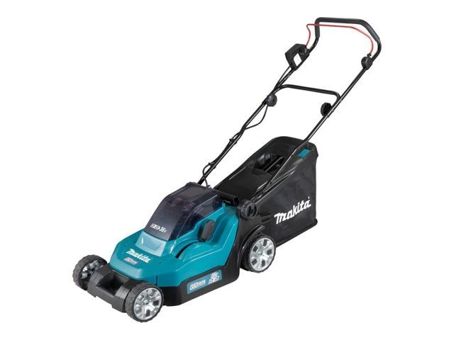 газонокосилка аккумуляторная makita lxt dlm 382 cm2 (18.0 в, 2 акк., 4.0 а/ч, li-ion, шир. 380 мм, выс. 25-75 мм, пластм. корпус, травосборник 40) dlm382cm2 от BTSprom.by
