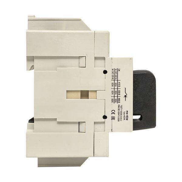  Рубильник мод. 3п MS-63A на DIN-рейку EKF ms-63d фото в каталоге от BTSprom.by