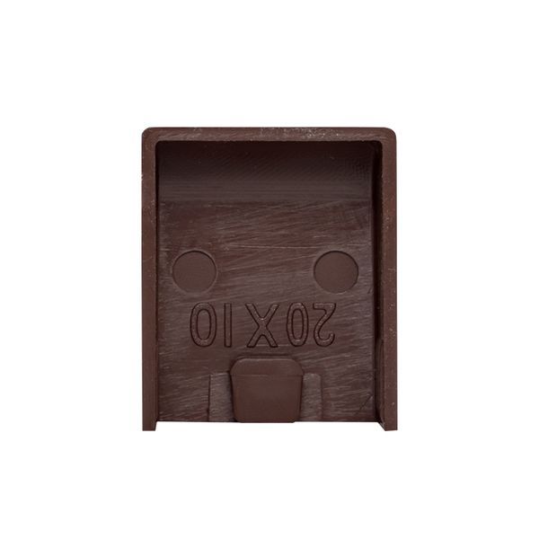  Заглушка 20х10 под темн. дерево Plast PROxima (уп.4шт) EKF ecd-20-10x4 фото в каталоге от BTSprom.by