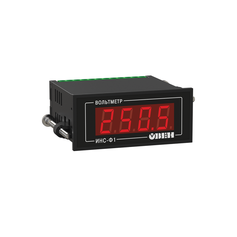  Прибор электроизмерительный цифровой (вольтметр) ИНС-Ф1.1.Щ9 ОВЕН 40289 фото в каталоге от BTSprom.by