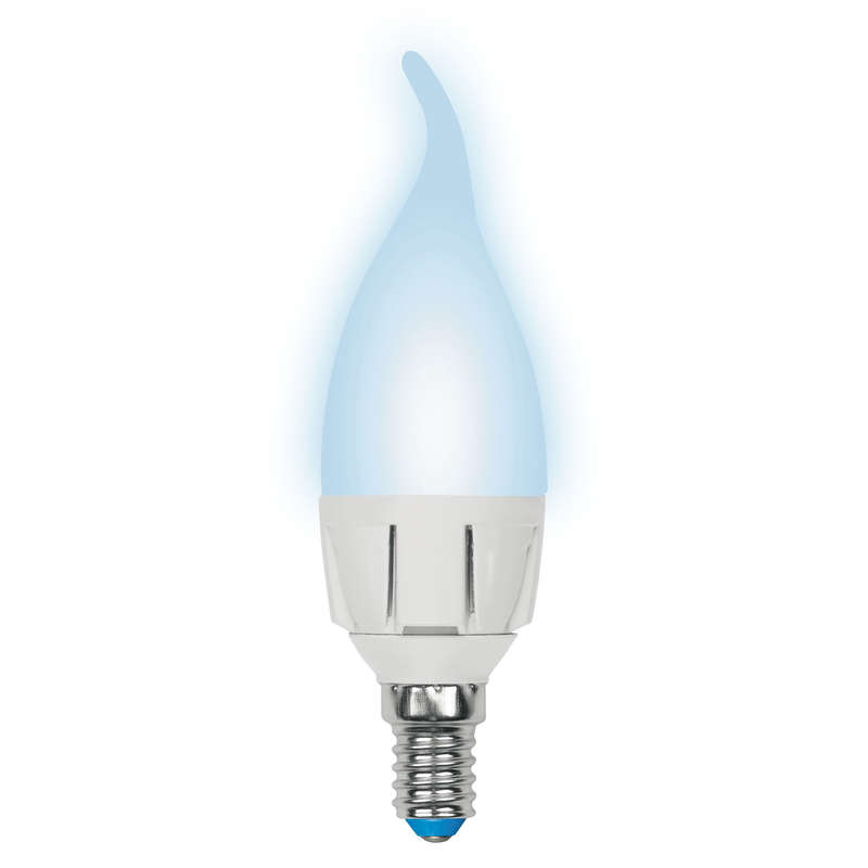 лампа светодиодная led-cw37 7w/nw/e14 /fr plp01wh яркая 7вт свеча на ветру матовая 4000к нейтр. бел. e14 (упак. картон) uniel ul-00002415 от BTSprom.by
