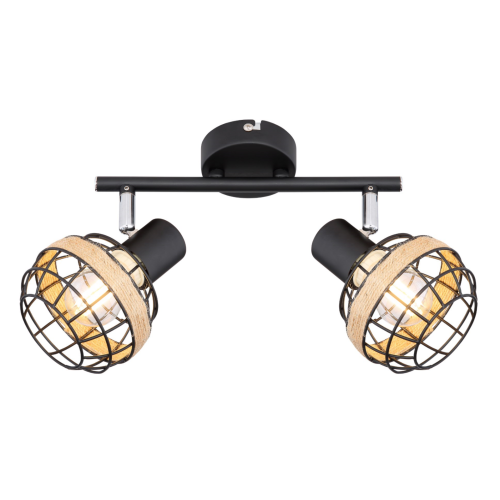 светильник fedora 7033-702 40вт 2хe14 настен./потолочн. спот поворотн. rivoli б0047140 от BTSprom.by