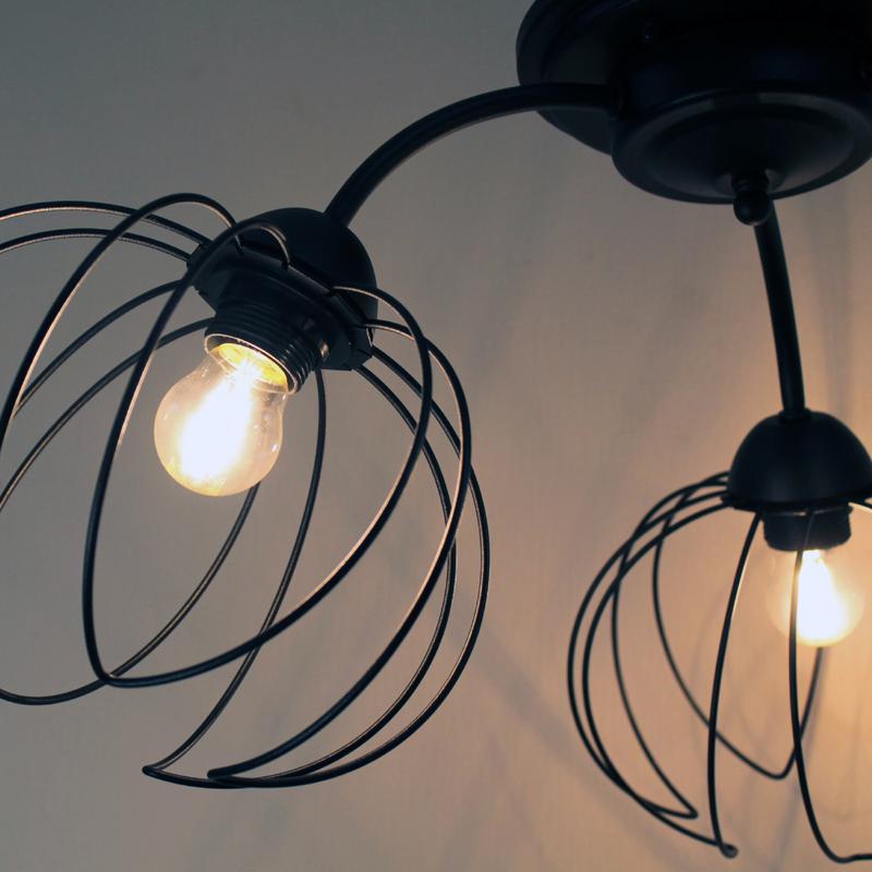  Светильник "Долли" 131 НПБ 01-3х60-198 Е27 ИУ черн. муар Элетех 1005404562 фото в каталоге от BTSprom.by