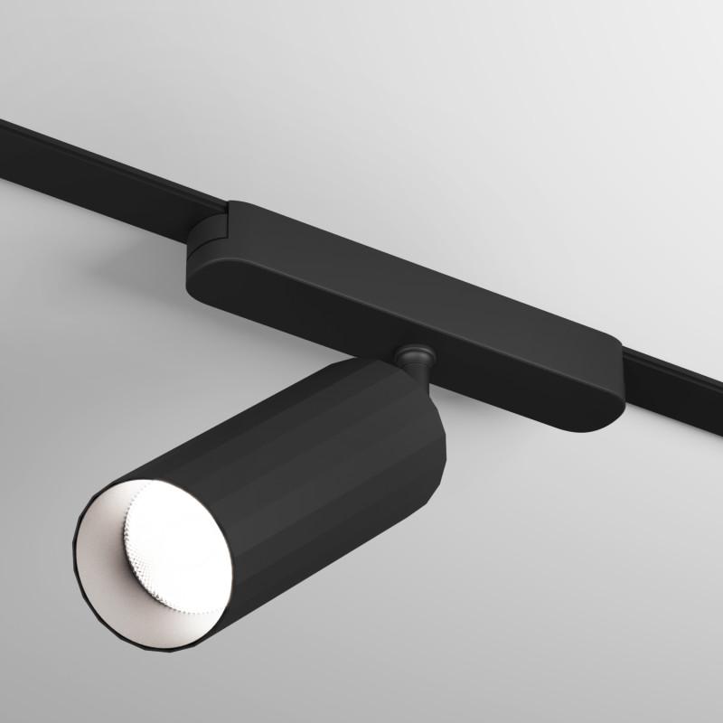 светильник для трека air spot 2700-6500 со светодиодом 50хh160мм 48в dc 12вт ra=95 24град. 2700-6500к ip20 черн. алюм. denkirs dk5371-bk от BTSprom.by