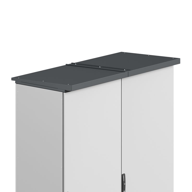  Заглушка для козырька R5TTL корпусов CQE Г=800мм RAL7011 DKC R5TTLPG80 фото в каталоге от BTSprom.by