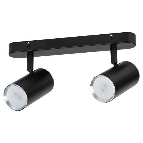  Светильник OL35-2 BK MR16 GU10 IP20 настен./потолочн. спот черн. хром Эра Б0056364 фото в каталоге от BTSprom.by