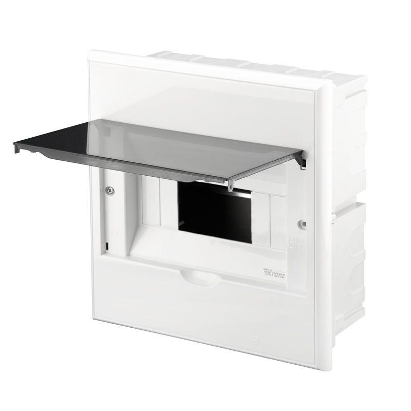  Бокс пластиковый ЩРВ-П-8 IP41 бел. Kranz KR-11-0208 фото в каталоге от BTSprom.by