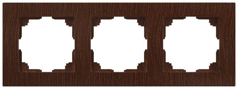 рамка 3-м сп accent 6-503-10 венге intro б0063794 от BTSprom.by