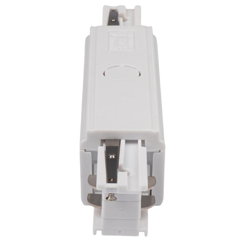  Аксессуар к шинопроводу трехфазному 3P PTR CI-WH LONG коннектор Pro+ бел. JazzWay 5063051 фото в каталоге от BTSprom.by