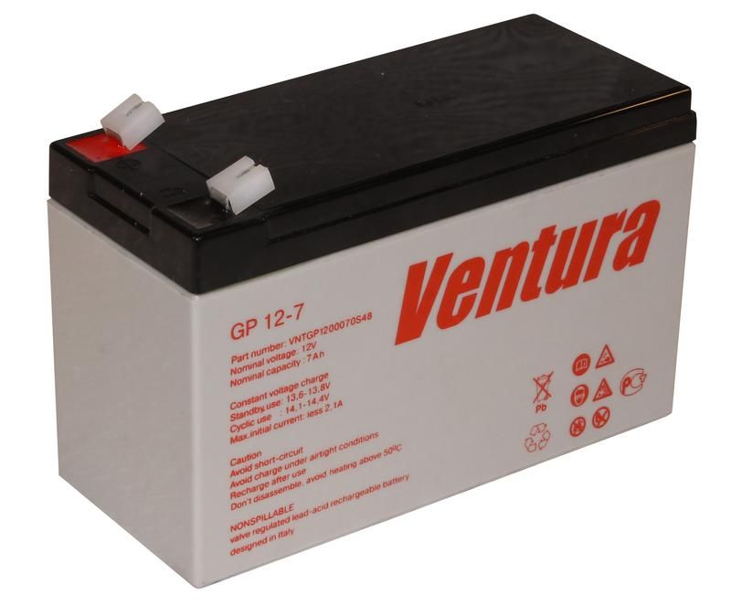 аккумулятор 12в 7а.ч gp 12-7 ventura от BTSprom.by