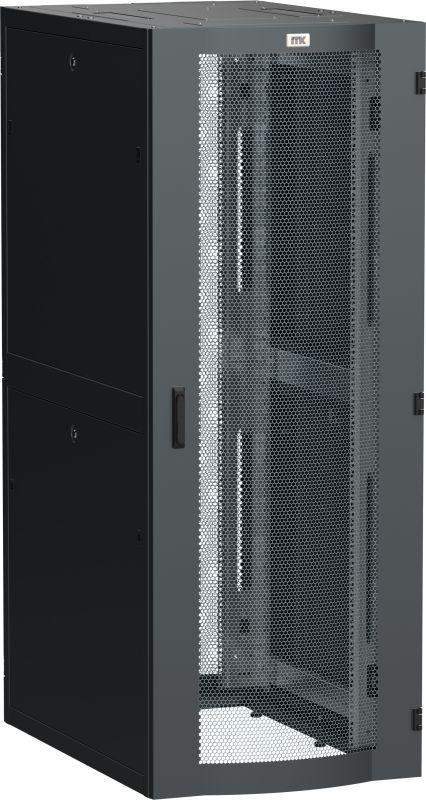 шкаф серверный linea s 19дюйм 42u 800х1200мм перфорир. двери черн. itk ls05-42u82-2pp от BTSprom.by