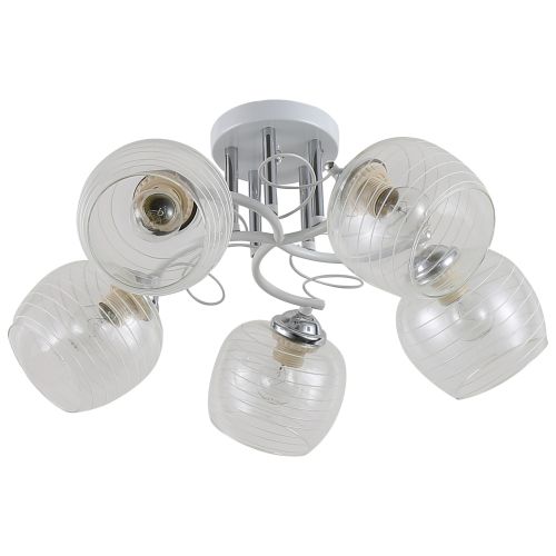  Люстра Estefany 9131-305 5хE27 40Вт модерн Rivoli Б0054743 фото в каталоге от BTSprom.by