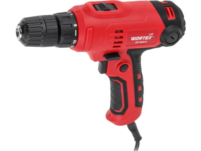 дрель-шуруповерт wortex lx dr 1025 d в кор. 400 вт, 30 нм, 2 скор., бзп 0.8-10 мм, 4 м шнур (400 вт, 30 нм, бзп 0.8-10 мм, 4 м шнур) 1335878 от BTSprom.by
