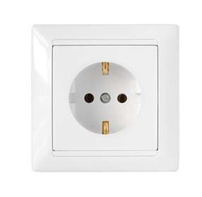 розетка 1-м сп 16а ip20 с заземл. бел. bylectrica рс16-306 от BTSprom.by