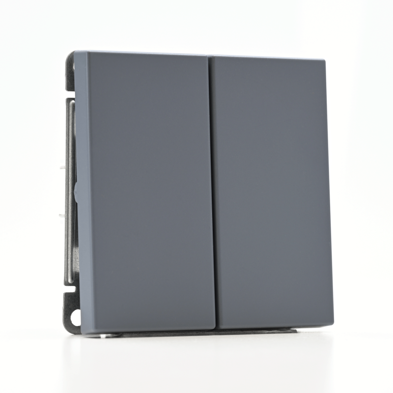 переключатель 2-кл. artgallery (сх. 6/2) 10ax механизм грифель se gal000765 от BTSprom.by