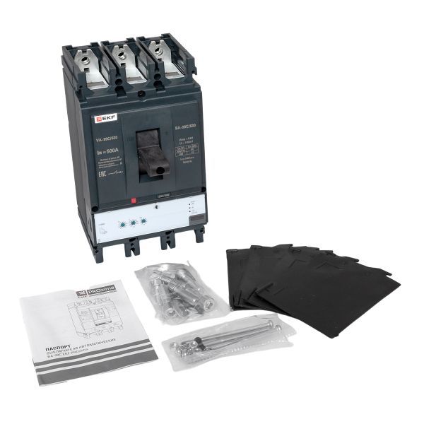  Выключатель автоматический 3п 630/500А 45кА ВА-99C Compact NS PROxima EKF mccb99C-630-500 фото в каталоге от BTSprom.by