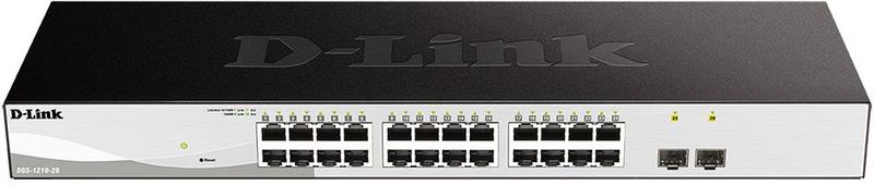 коммутатор управляемый dgs-1210-26/fl dgs-1210-26/fl1a 24g 2sfp d-link 1710884 от BTSprom.by