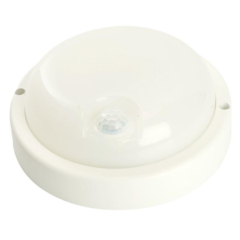 светильник светодиодный с ик-датчиком 8вт 640лм 4000к в пластик. корпусе ip65 al3006 пылевлагозащ. feron 48994 от BTSprom.by