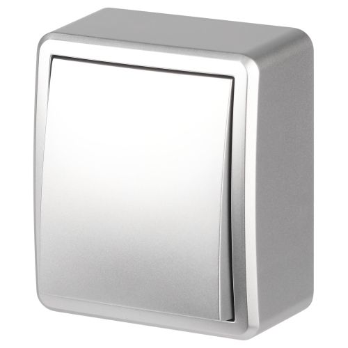  Переключатель ОП Эксперт 11-1203-03 IP20 250В 10АХ алюм. Эра Б0062990 фото в каталоге от BTSprom.by