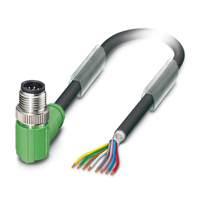 кабель sac-8p-m12mr/5.0-pur sh для датчика/исполнительного элемента phoenix contact 1522833 от BTSprom.by