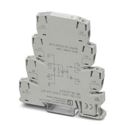 модуль полупроводникового реле plc-osc- 24dc/230ac/2.4/act phoenix contact 2904631 от BTSprom.by