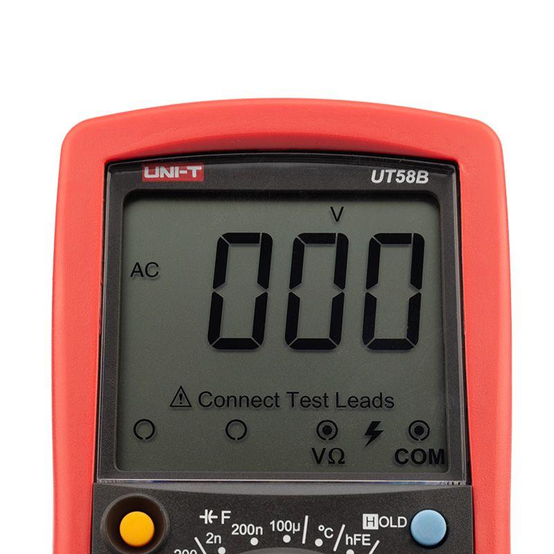  Мультиметр универсальный UT 58B UNI-T 13-1022 фото в каталоге от BTSprom.by