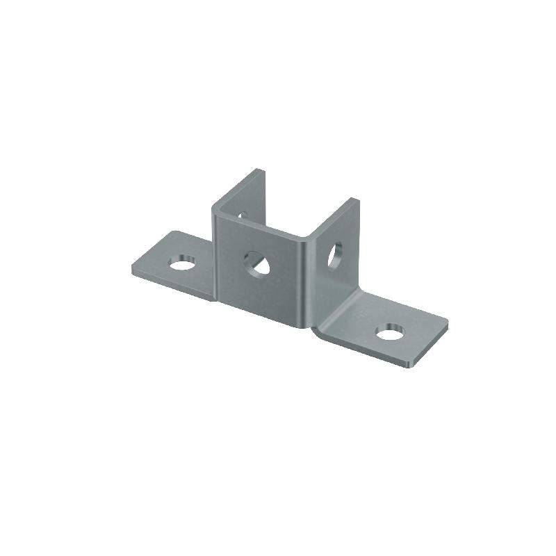 Основание угловое двойн. укороченное для страт-профиля 41х41мм HD85 КМ LO55409 от BTSprom.by