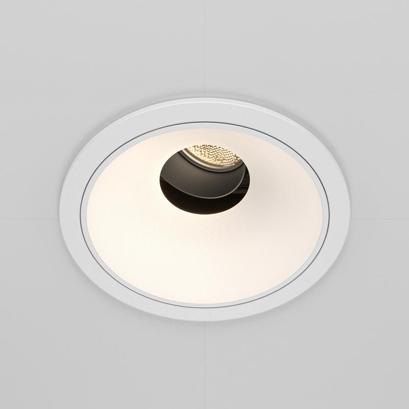  Светильник встраиваемый 10Вт 4000К Maytoni DL057-10W4K-W фото в каталоге от BTSprom.by